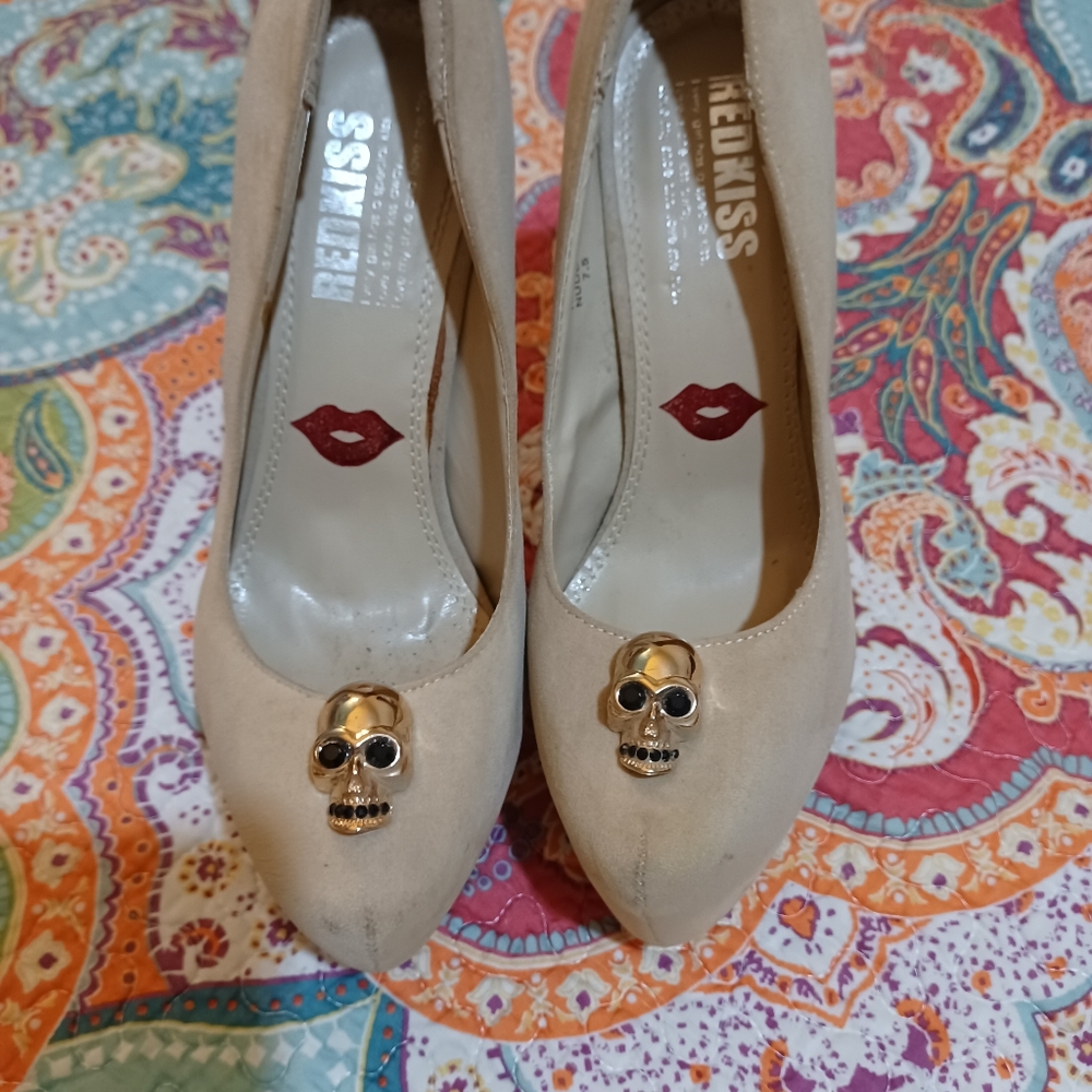 Skull heels